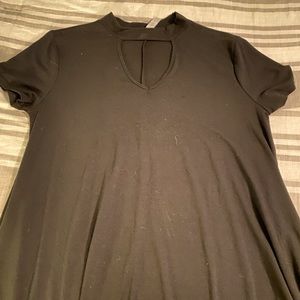Black Tunic Top